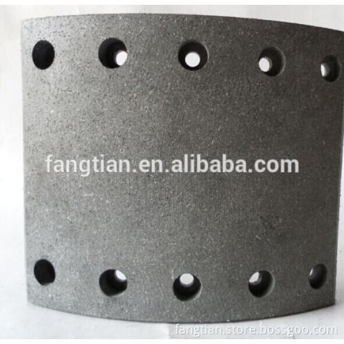 Asbestos Free Drilled BC36 Truck Brake Lining Manufacturer